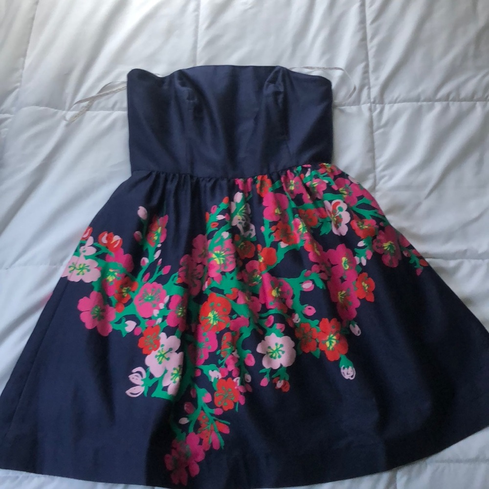 Strapless Lilly Pulitzer dress